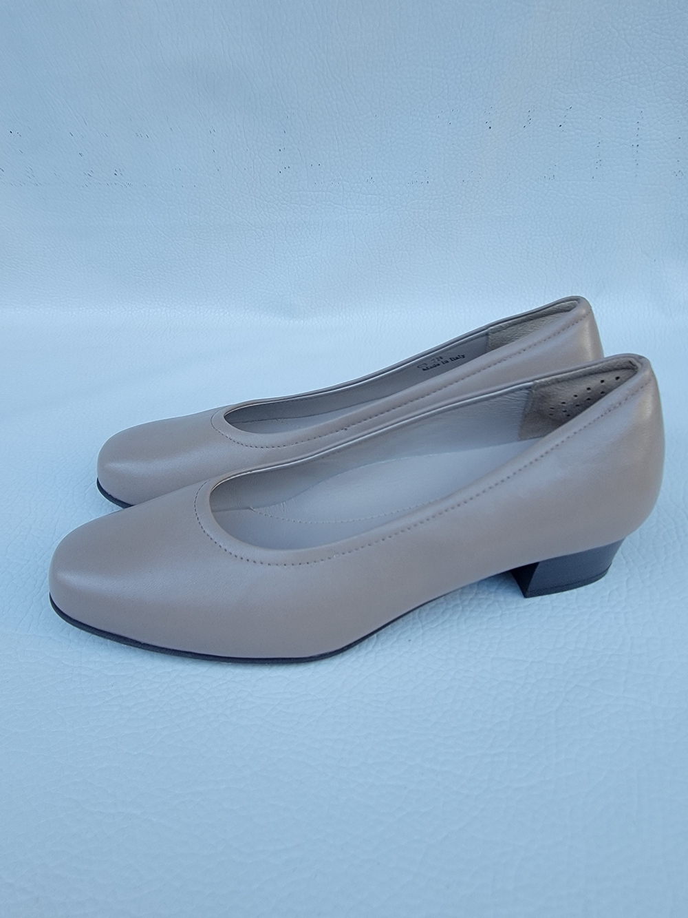 SAS Regina Mushroom Leather Comfort Pumps Women's 7N Made In Italy The shoes sho